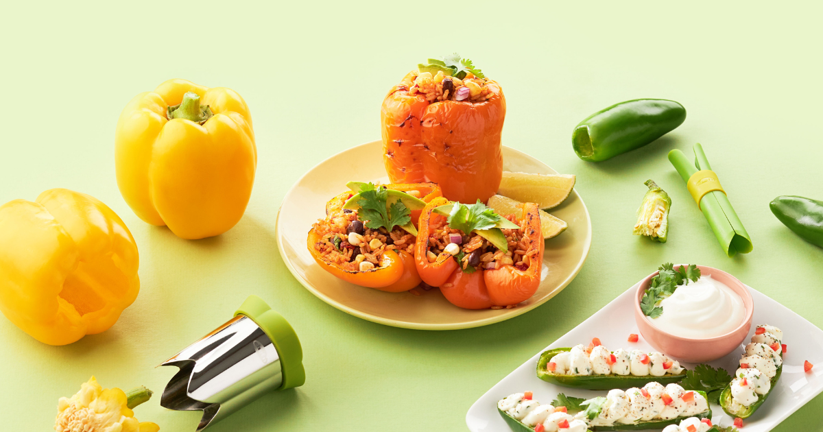 Vegetarian Southwest Stuffed Peppers